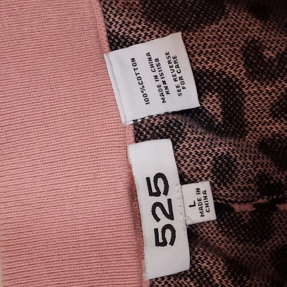 525 America X Revolve Dip Dyed Leapord Print Jogger - Picture 9 of 12